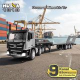 Huına 1318 1/24 Rc Dorse Ve Römorklu Tır Kamyon Uzaktan Kumandalı İş Makinesi Rc Model - 2.4ghz Gerçekçi Similasyon Ses Ve Işık Sistemi
