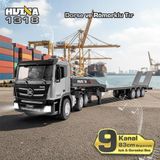HUINA 1318 1/24 RC Dorse ve Römorklu Tır Kamyon Uzaktan Kumandalı İş Makinesi RC Model Similasyon Ses & Işık