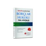 hukuk öğretir Borçlar Hukuku Özel Hükümler konu anlatımlı kitap HMGS, Hâkimlik ve diğer kurum sınavları