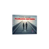hukuk öğretir PLANLAMA DEFTERİM - GÜNLÜK - HAFTALIK GRİ RENK