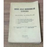 Hukuk Usulü Muhakemeleri Kanunu Ve Seçilmiş İçtihatlar (Sahafiye Kitap)