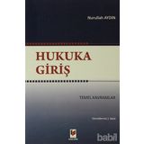 HUKUKA GİRİŞ - NURULLAH AYDIN