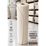 hulia home Amerikan Bezi Kumaş - Ham Bez Kumaş -Punch Kumaşı - Kırlent-Masa Örtüsü - Runner- Astar 240cm en %100 pamuk