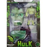 Hulk Işıklı Figür Oyuncak Maske Büyük Set