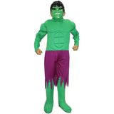 Hulk Kostümü Kaslı Lüks