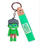 Hulk Marvel Avengers Figür 3D Silikon Anahtarlık Çanta ve Cüzdan Süsü Aksesuar Hediyelik Eşya