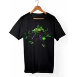 Hulk-Marvel Unisex Siyah Tişört