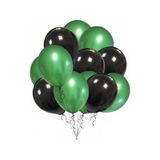 Hulk Metalik Koyu Yeşil Siyah Balon 12 İnç 10 Adet