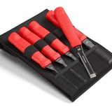 Hultafors 390005 5 Parça Çekiç Tip Düz Iskarpela Seti