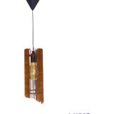 Hüma Modern Tornado Ahşap Mdf Lazer Kesim Rustik Salon Avize