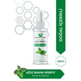 Human Care Ağız Spreyi - Nane & Mentol - Doğal Içerikli Alkolsüz Ağız Kokusu Giderici Önleyici