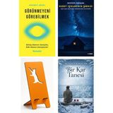 Hümanist Kitap Yayıncılık Görünmeyeni Görebilmek - Mehmet Güzel + Kuzey Işıklarının Şarkısı + Telefon Tutucu + Bir Kar Tanesi