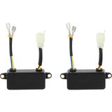 Humble 2x 2kw-3kw Benzinli Jeneratör Parçaları Avr Tek Fazlı Otomatik Gerilim Doğrultucu (Yurt Dışından) - Black - Siyah