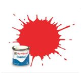 Humbrol Enamel 210598 Fluorescent Fire Orange Gloss 14 ml N:209 Maket Boyası