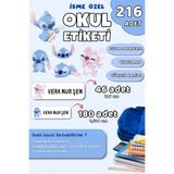 Hume Craft 226 Adet Kişiye Özel Okul Etiketi Kalem Defter Etiketi Özel Isim Yazılabilen Etiket STITCH