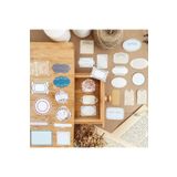 Hume Craft Etiket Temalı Sticker Seti Bullet Journal Sticker / Defter / Ajanda / Çıkartma / Scrapbook
