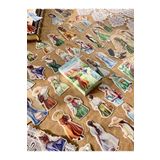 Hume Craft Kutulu Vintage Lady Temalı Sticker Seti Bullet Journal Sticker / Defter / Ajanda / Çıkartma /