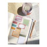 Hume Craft Memo / Notluk Temalı Washi Tape Washi Bant Bullet Journal Sticker / Defter / Scrapbooking