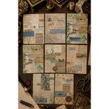 Hume Craft Vintage Scrapbook Kağıt Seti A6 8 Parça