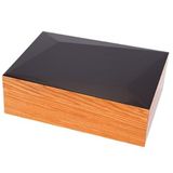 Humidor / Puro Saklama Kutusu Kahverengi - Siyah