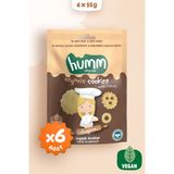 Humm Organi - Organik Vegan Tahinli ve Pekmezli Kurabiye Atıştırmalık Paketi - 6 Adet