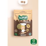 Humm Organic Humm Organik Vegan Tahinli ve Pekmezli Kurabiye 55G Doğal İçeriklerle Hazırlanmış Atıştırmalık - 55 gr