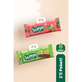 Humm Organic Humm Organik Vegan Yulaf Bar Atıştırmalık Paketi 2 Adet - Çilekli ve Fındıklı, Kayısılı ve Fındıklı