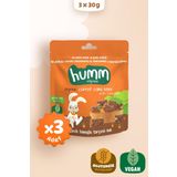 Humm Organic Organik Glutensiz Vegan Havuçlu ve Tarçınlı Kek Atıştırmalık Paketi - 3 adet