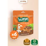 Humm Organic Organik Glutensiz Vegan Havuçlu ve Tarçınlı Kek Atıştırmalık Paketi - 6 adet