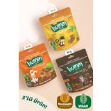 Humm Organic Organik Glutensiz Vegan Kek Atıştırmalık Paketi - 3 adet (3 çeşit)