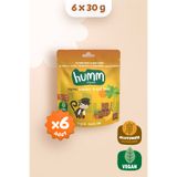 Humm Organic Organik Glutensiz Vegan Muzlu Kek Atıştırmalık Paketi - 6 adet