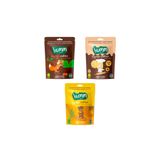 Humm Organic Organik Vegan Keçiboynuzlu Tahinli Ballı Kinoalı Kurabiyeler Atıştırmalık Paketi - 3 Adet (3 Çeşit)