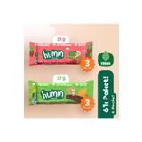 Humm Organic Organik Vegan Yulaf Bar Atıştırmalık Paketi - 6 adet (2 çeşit)