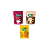 Humm Organic Organik Vegan Zencefilli Tahinli Ballı Kinoalı Kurabiyeler Atıştırmalık Paketi - 3 Adet (3 Çeşit)