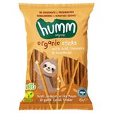 humm organic Organik Yulaflı, Zerdeçallı ve Ekşi Mayalı Çubuk Kraker 45gr