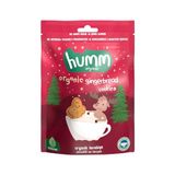 humm organic Organik Zencefilli ve Tarçınlı Vegan Kurabiye, 12 Adet