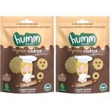 Humm Organic Tahinli ve Pekmezli Vegan Kurabiye 55 Gr 2li paket