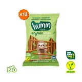 Humm Organik Kavuzlu Buğday Unlu ve Ekşi Mayalı Çubuk Kraker - 12 Adet