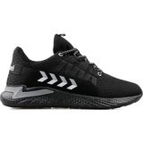 Hummel 900136-2001 Unisex Koşu Ayakkabı Nefes Alabilir Yapı ile Spor ve Günlük Kombin İçin İdeal - 024-Siyah