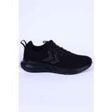 Hummel 900509 Mokka Fileli Faylon Taban Şevron Detaylı Esnek Siyah Günlük Unisex Spor Ayakkabı