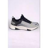 Hummel 900692-2393 Hml Oyster Uw Siyah - Gri Suni Deri Ortapedik Unisex Spor Ayakkabı