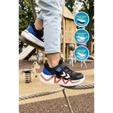 Hummel 900888 Hml Orıo Jr Siyah-Mavi Unisex Çocuk Spor Ayakkabı - Siyah - Mavi