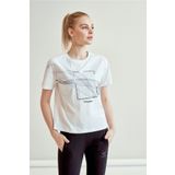 Hummel 910969-9003 Beyaz Kadın T-shirt