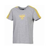 Hummel 911344-2006 Gri Pocatello Kısa Kollu Erkek Çocuk T-shirt