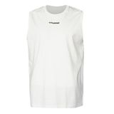 Hummel 911796-9003 Drake Tank Top Beyaz Erkek Atlet