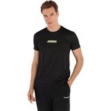 Hummel 911955-2001 Fred Erkek Spor Tişört - XL - Siyah