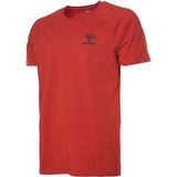 Hummel 911967-9835 Joe Erkek Spor Tişört - Kırmızı