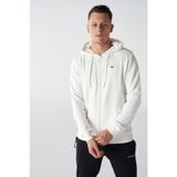 Hummel 921836-9003 Hmlt-IC Icona Zıp Hoodie Beyaz Erkek Günlük Sweatshirts