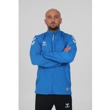 hummel 922221-8448 Hummel Hmloregon Zıp Jacket Erkek Eşofman Üst DAWN BLUE