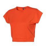 Hummel Allessıa Crop T-Shırt S/S Kadın Kısa Kol T-Shırt Turuncu S